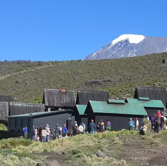 5 Days The Marangu route, also known as the “Coca-Cola” route